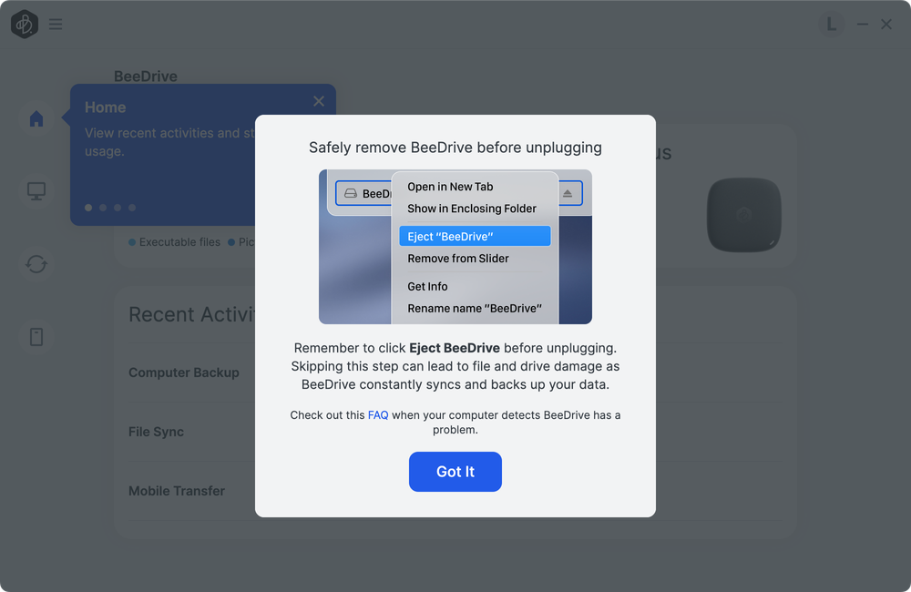 Synology BeeDrive podrška od sada i na macOS