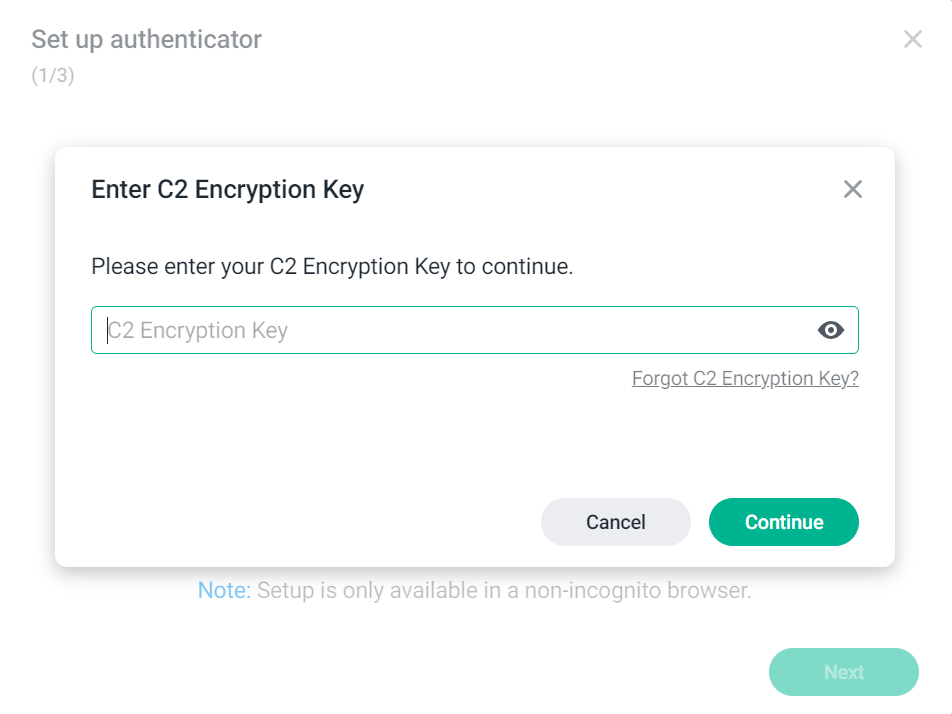 Synology C2 i Passkeys