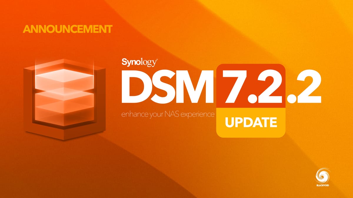 DSM 7.2.2 najava nadogradnje