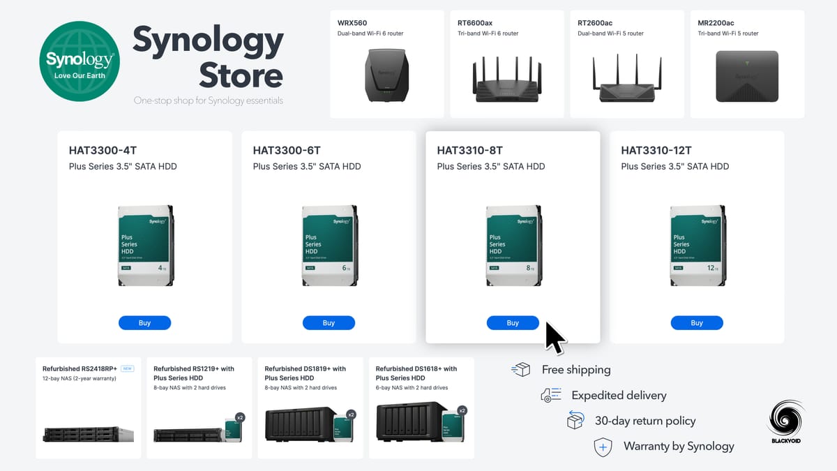 Synology Store - ponuda u 2024.
