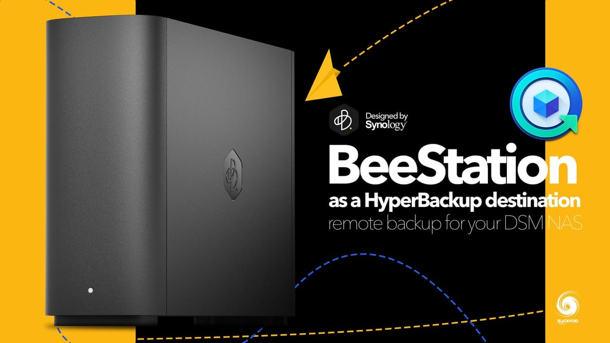 Synology BeeStation kao HyperBackup odredište