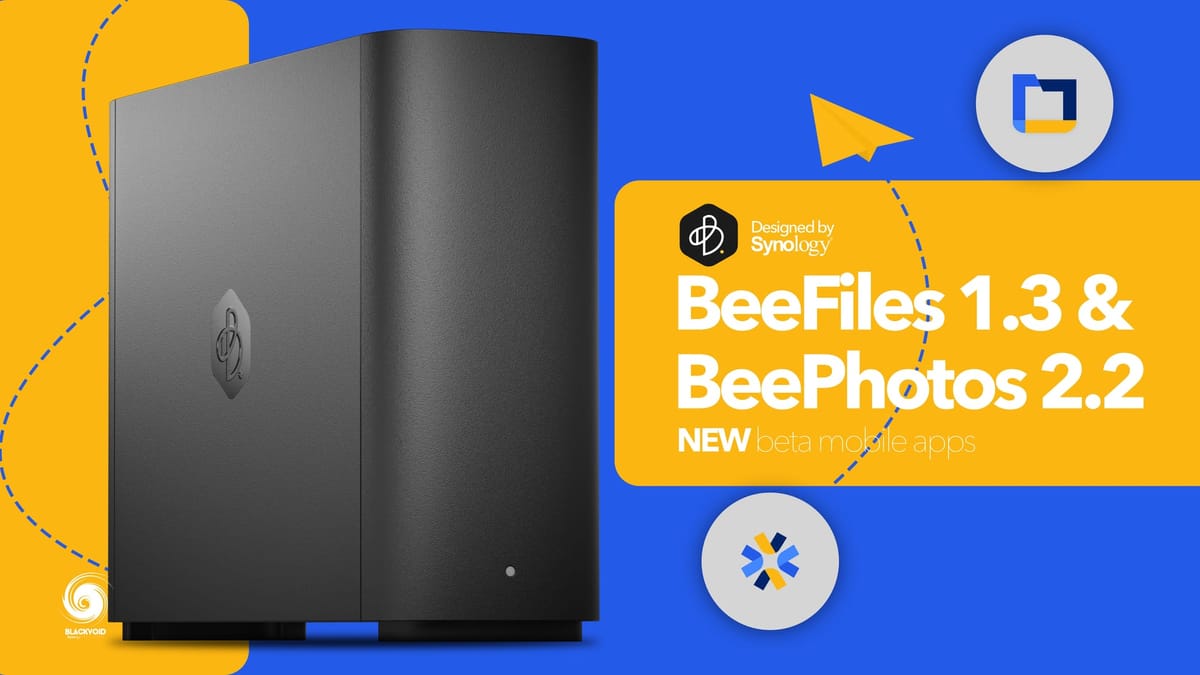 Synology BeeFiles 1.3 i BeePhotos 2.2 mobilne aplikacije