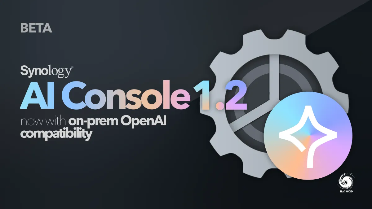 Synology AI Console 1.2