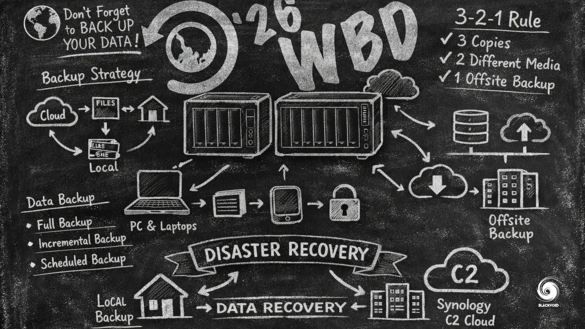 World Backup Day 2026 i Synology BeeDrive giveaway