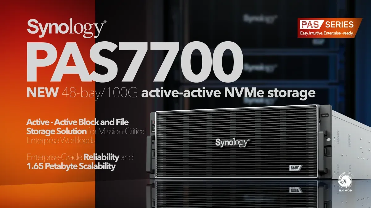 Synology PAS7700 globalna premijera