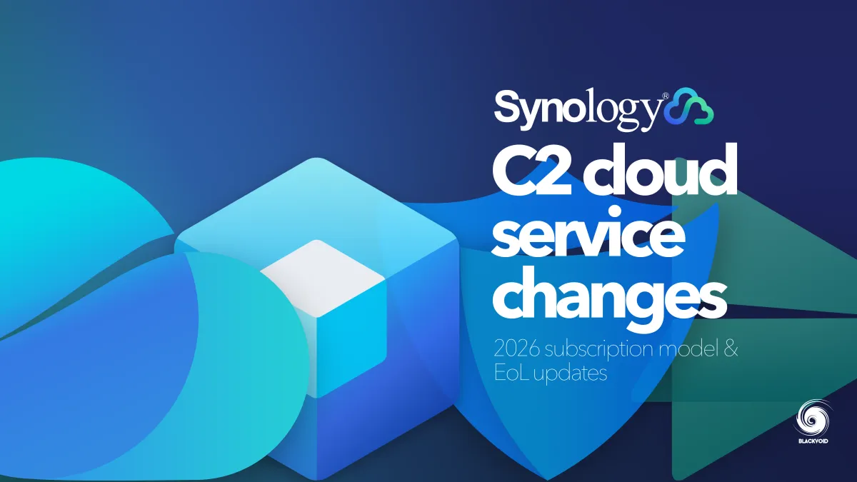 Synology C2 cloud promjene u 2026. godini