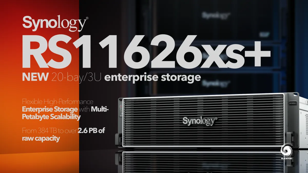 Synology RS11626xs+ pregled