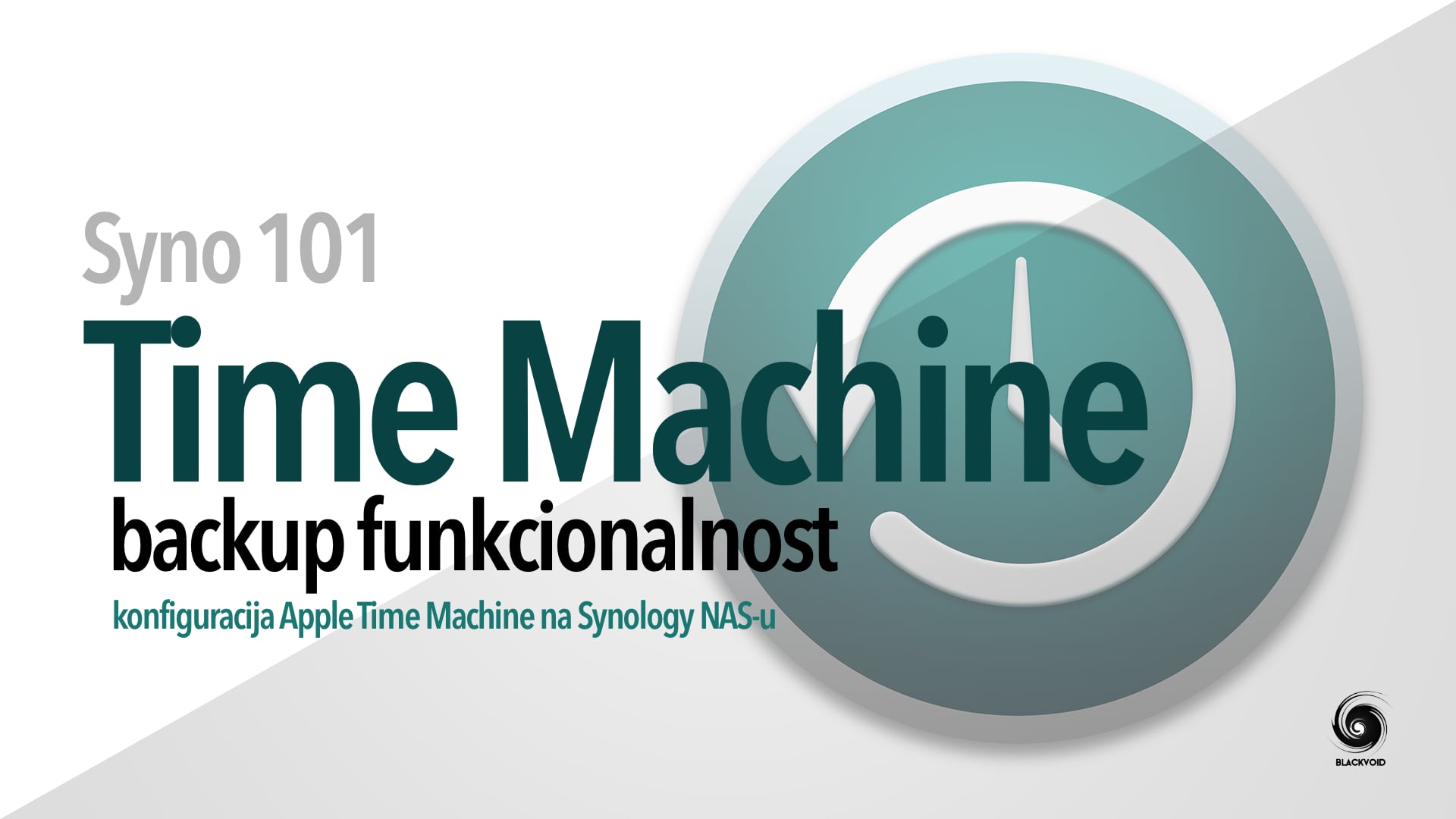Synology 101 - konfiguracija Apple Time Machine backup funkcije