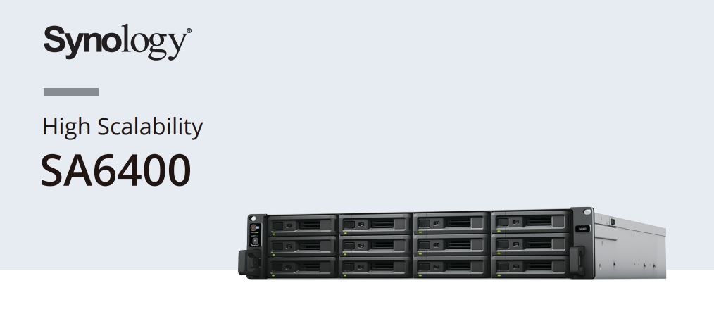 Synology SA6400 - novi high scalability 12-bay NAS