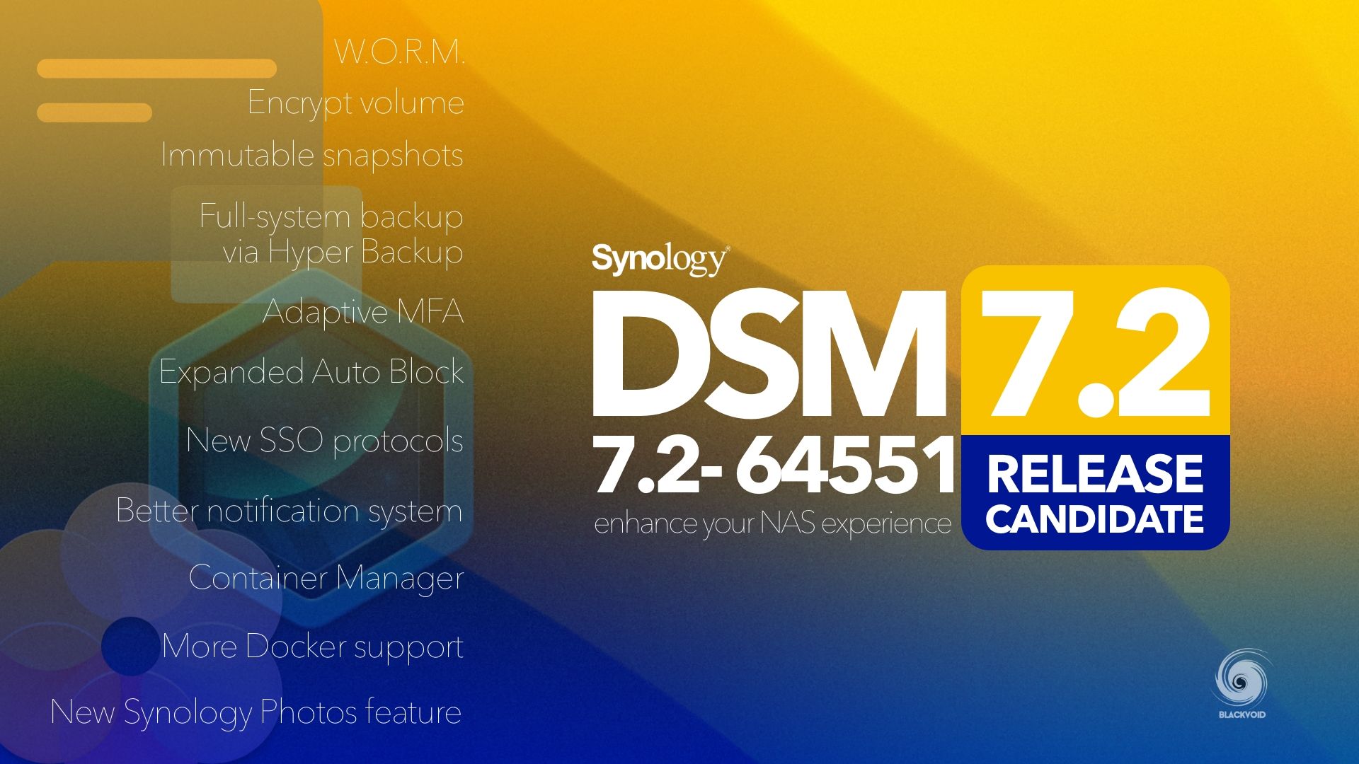 DSM 7.2 - 64551 release candidate (RC) je stigao