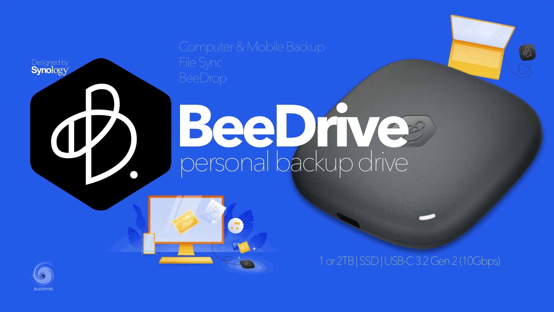 Synology BeeDrive - osobni backup hub