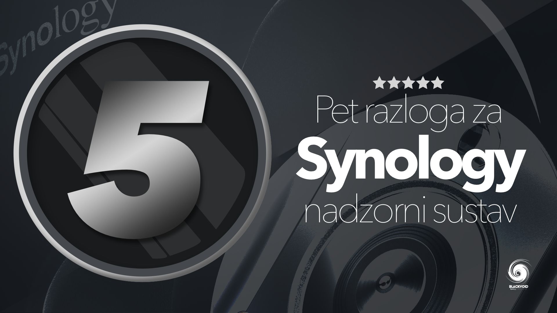 Pet razloga za Synology nadzorni sustav