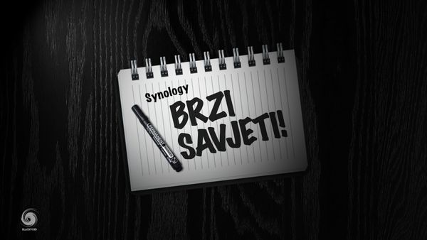 Synology brzi savjeti