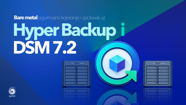 Bare metal sigurnosno kopiranje i oporavak - Hyper Backup i DSM 7.2