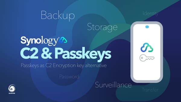 Synology C2 i Passkeys