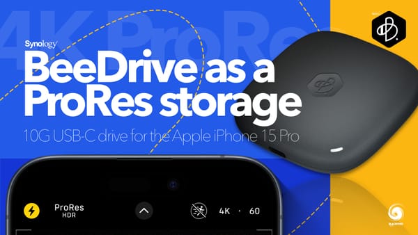 Synology BeeDrive kao odredište za ProRes sadržaj