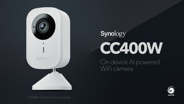 Synology CC400W Wi-Fi kamera