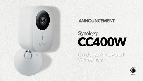 Predstavljena Synology CC400W Wi-Fi kamera