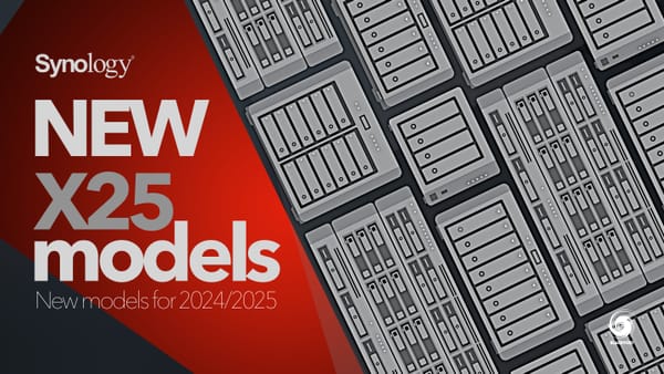NOVI x25 Synology modeli