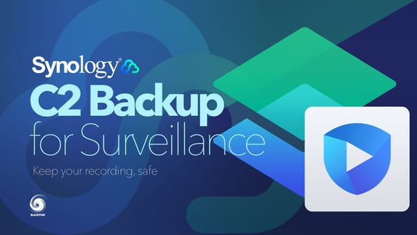 Synology C2 Backup for Surveillance