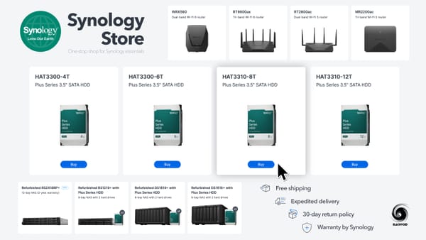 Synology Store - ponuda u 2024.