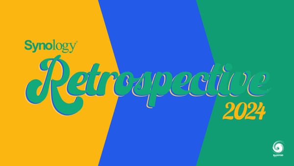 Synology 2024 retrospektiva