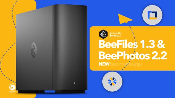 Synology BeeFiles 1.3 i BeePhotos 2.2 mobilne aplikacije