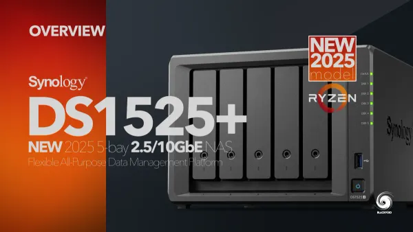 Synology DS1525+ pregled