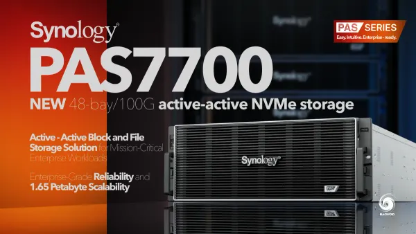 Synology PAS7700 globalna premijera
